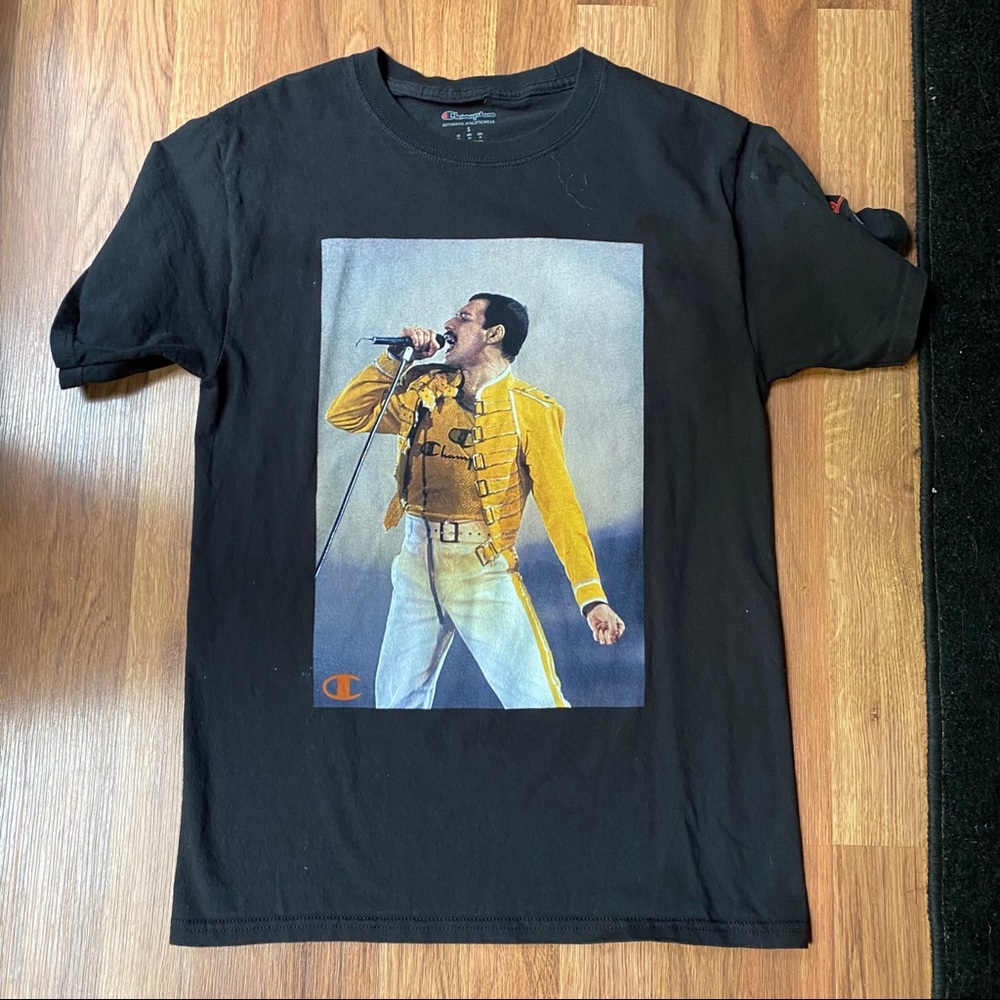 Queen x Champion Freddie Mercury Shirt